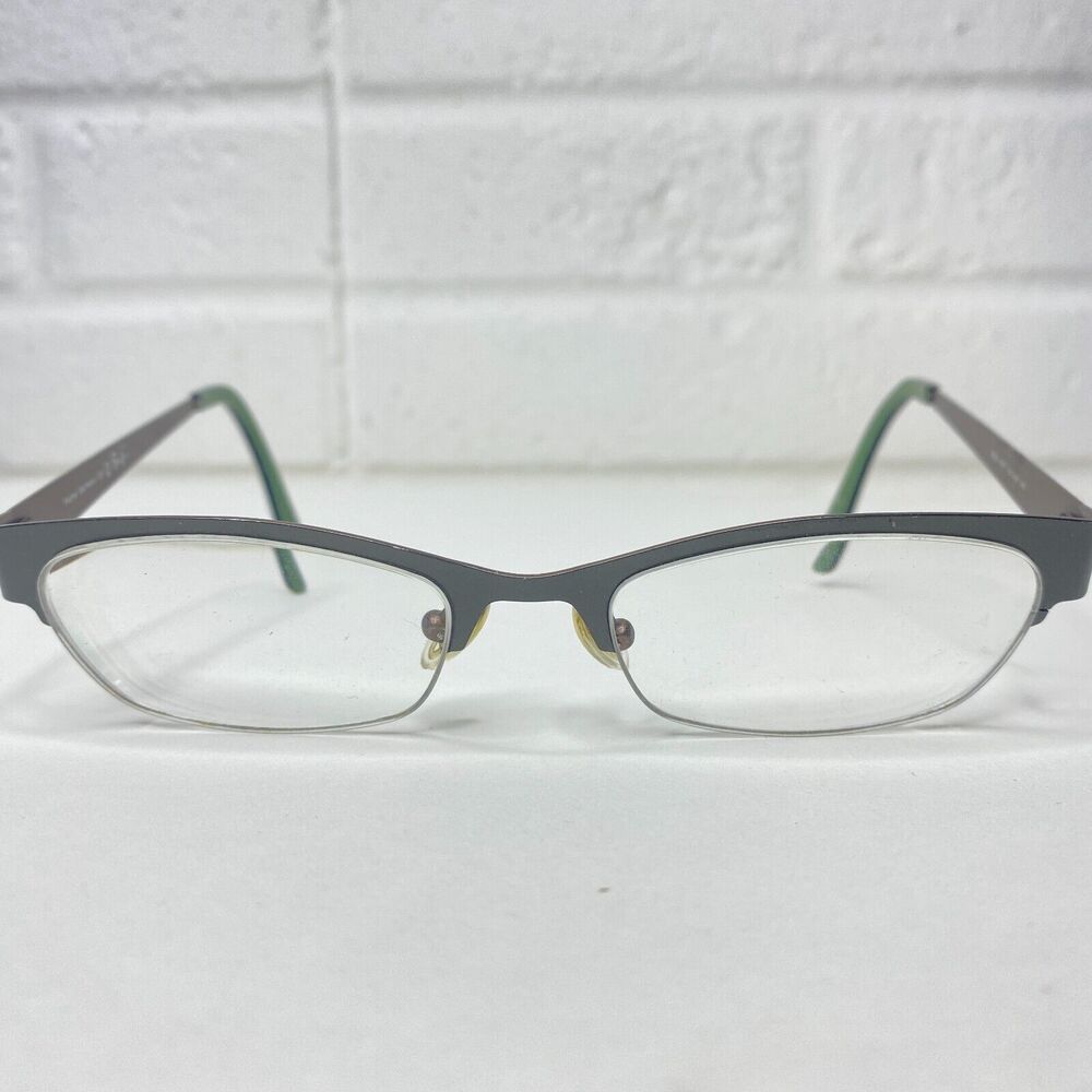 OGI Mod .4011 Silver Half Rim Males Eyeglasses‎ Frames 51-18-140 H2754